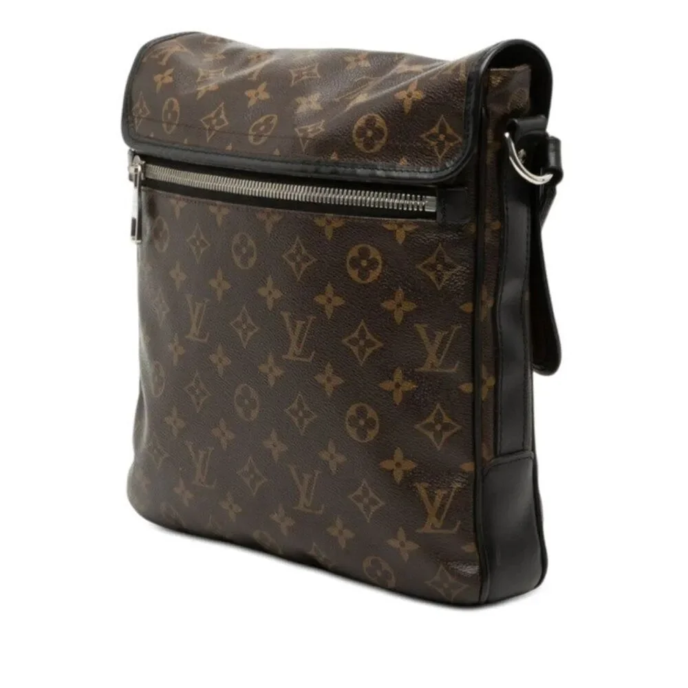 Louis Vuitton Macassar Bus MM Shoulder Bag